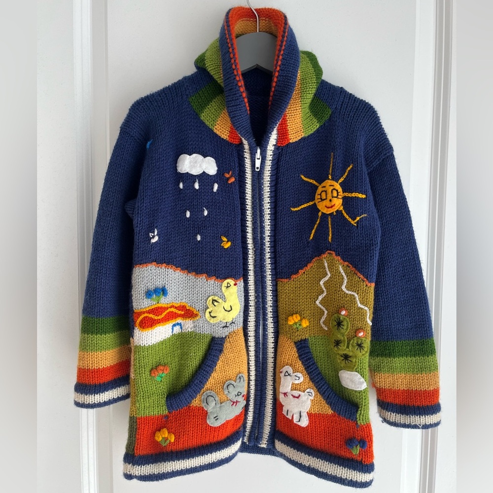 Kids Peruvian Wool Sweater